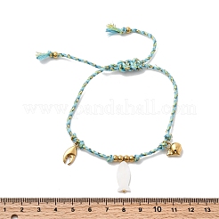 Bracelets en acier inoxydable 304 poisson&nbsp;BJEW-K237-18G