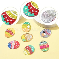 14 Stück 7 Stile Ostereier-Hase-Acryl-Anhänger&nbsp;FIND-CJ0001-70