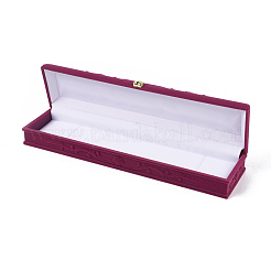 Rosenblumenmuster Samtkettenboxen&nbsp;VBOX-O003-01