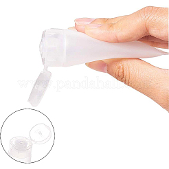 20 ml nachfüllbare Flaschen mit Flip-Top-Verschluss aus mattem PE-Kunststoff&nbsp;LS-MRMJ-WH0024-01A