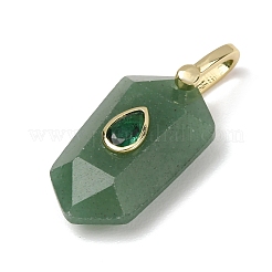 Pendenti avventurina verde naturale&nbsp;GG-CBA5FCC-01G-05
