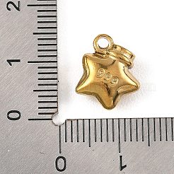 304 Edelstahl-Emaille-Anhänger&nbsp;STAS-G395-04G