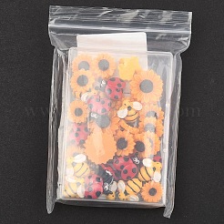45 Stück 5 Arten undurchsichtige Harz Cabochons&nbsp;CRES-YW0001-36
