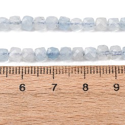 Natürliche Aquamarin Perlen Stränge&nbsp;G-L587-C02-01