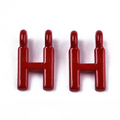 Colgantes de eslabones de 2 bucle de aleación pintados con spray&nbsp;LS-X-PALLOY-T075-48H-RS