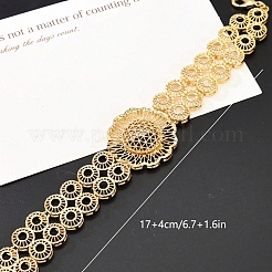 Eleganti bracciali a maglie in ottone in stile vintage per donna&nbsp;TD0107-1