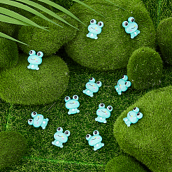 80 Stück opake Harz-Cabochons&nbsp;RESI-DC0001-46