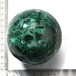 Synthetische Malachit-Kristallkugel&nbsp;G-N330-029-01