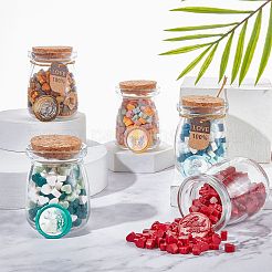 Kits de particules de cire à cacheter pour tampon de sceau rétro&nbsp;DIY-CP0003-60E