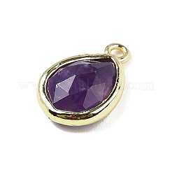 Natürliche Amethyst facettierte Anhänger&nbsp;G-U019-05G-01