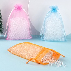 90 stücke 18 stil organzabeutel schmuck aufbewahrungsbeutel hochzeitsbevorzugung party mesh kordelzug geschenk&nbsp;OP-LS0001-05