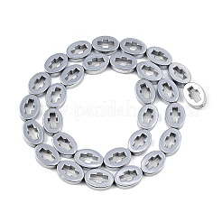 Galvanisierte synthetische nichtmagnetische Hämatitperlenstränge&nbsp;G-K375-C01-02
