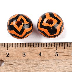 Cuentas de madera de halloween&nbsp;WOOD-S064-01A