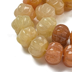 Natürlichen Topas Jade Perlen Stränge&nbsp;G-G142-A12-01