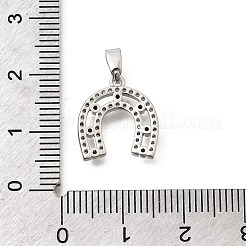 Latón charms de circonio cúbico&nbsp;KK-B187-19P