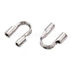 Gardien et protecteurs de fil en laiton&nbsp;KK-WH0085-01P-RS