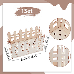 Holzpuzzle Blumenvase&nbsp;DJEW-WH0058-40
