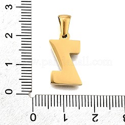 Pendentifs en acier inoxydable 304 doré&nbsp;STAS-K300-01G-Z