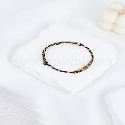 1 braccialetti intrecciati in filo di cotone&nbsp;BJEW-LP0003-12A