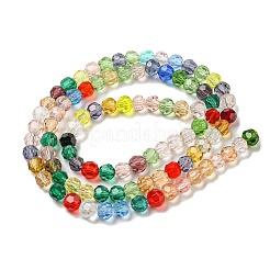 Perles en verre transparentes&nbsp;EGLA-A035-T4mm-HD01