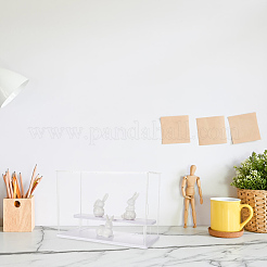 Vitrina de minifiguras de plástico transparente&nbsp;ODIS-WH0025-142A