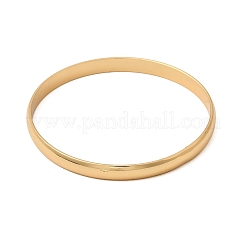 Bracelets simples en acier inoxydable 304 pour femmes et hommes&nbsp;BJEW-Z167-01G-01