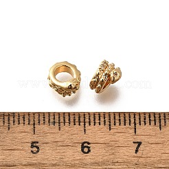 Perline zirconi micro pave  in ottone&nbsp;KK-K378-62G