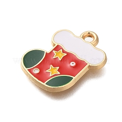 Noël alliage thème pendentifs émail&nbsp;FIND-M039-02D