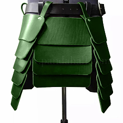 Mittelalterlicher Wikinger-Gürtelrock aus PU-Leder&nbsp;AJEW-WH20077-031C