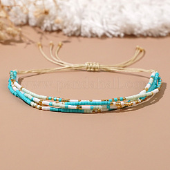 Geflochtene Perlenarmbänder aus Glasperlen&nbsp;QH7231
