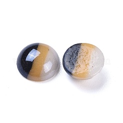 Undurchsichtige Glascabochons&nbsp;X-GGLA-S038-12H-8mm