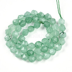 Chapelets de perles en jade blanc naturel teinté&nbsp;G-T139-8mm-46I