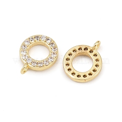 Colgante micropavé cubic zirconia de latón&nbsp;KK-H093-07G