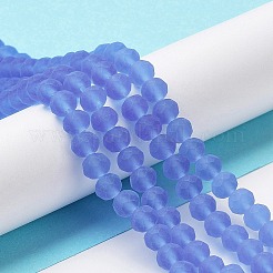 Chapelets de perles en verre transparente  &nbsp;LS-EGLA-A034-T2mm-MD14