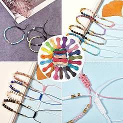 30 faisceaux 30 couleurs de cordon polyester ciré&nbsp;YC-SZ0001-02