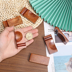 Essstäbchenhalter aus Holz&nbsp;AJEW-WH0515-41