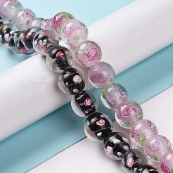 Chapelets de perles vernissées manuelles&nbsp;LAMP-K027-05