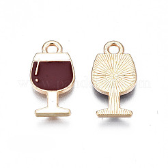 Crémaillère placage pendentifs en émail d'alliage&nbsp;PALLOY-S139-019