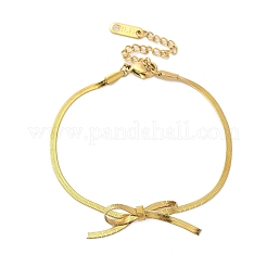 304 Edelstahl Fischgrätenketten Armbänder&nbsp;BJEW-C084-01G