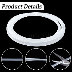 Robe de mariée en PVC translucide de 10 m avec structure en forme de baleine&nbsp;DIY-GF0014-12B