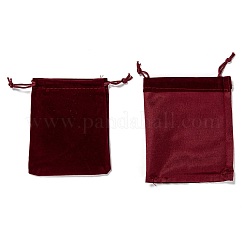 Pochettes rectangle en velours&nbsp;X1-TP-R002-10x12-02