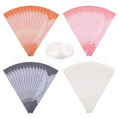 Sacchetti regalo in plastica con motivo a pizzo&nbsp;DIY-TA0010-89