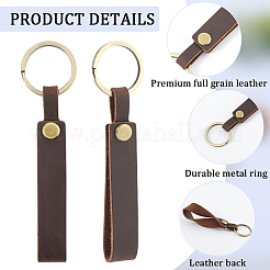 Leder-Schlüsselanhänger&nbsp;KEYC-WH20002-05A-02