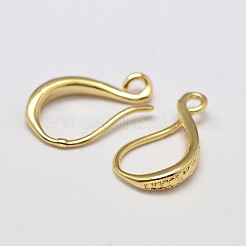 Ganci di orecchini in ottone&nbsp;X-KK-L137-02G-NR