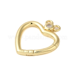 Pendentifs de placage en laiton&nbsp;KK-S372-13G