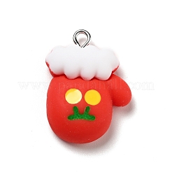 Pendentifs de noël en résine opaque&nbsp;RESI-G043-A01