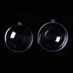 Pendentifs en plastique transparent ouvrables&nbsp;CON-K007-06F