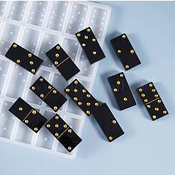DIY Domino Silikonformen&nbsp;X-DIY-K017-04