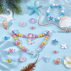Kit fai da te per realizzare braccialetti oceanici&nbsp;DIY-BM0001-17