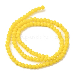 Imitatorische Jade Glasperlenstränge&nbsp;GLAA-F001-3x2mm-11